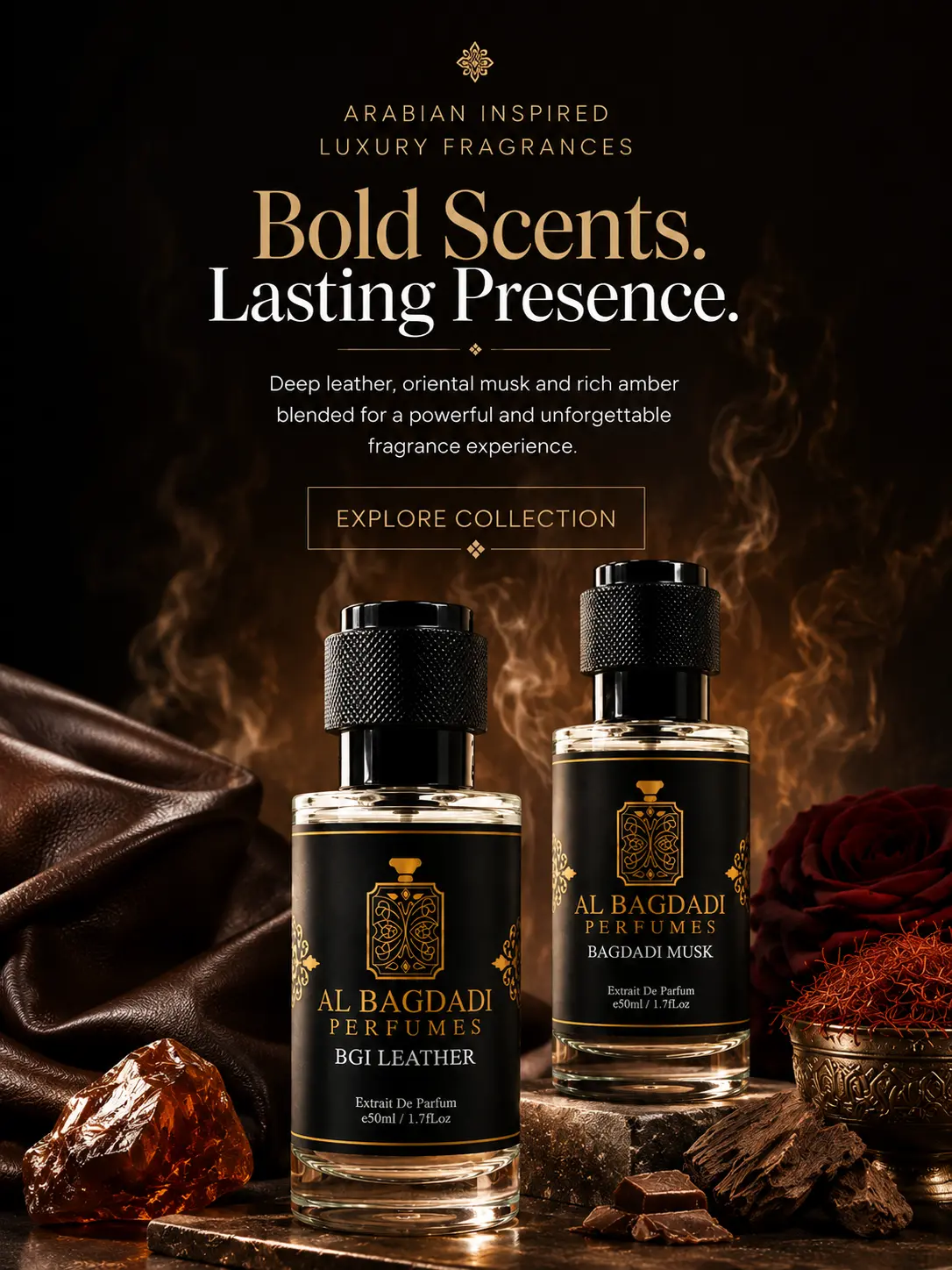 Al Bagdadi Perfumes BGI Leather Bagdadi Musk Mobile