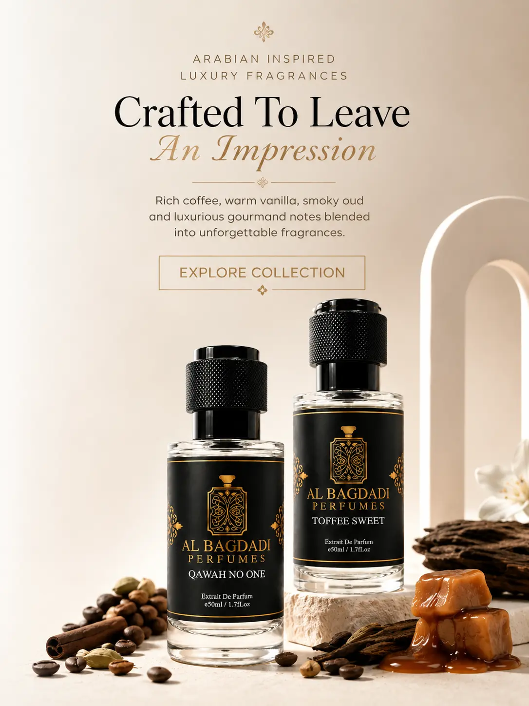 Al Bagdadi Perfumes Qawah No One Toffee Sweet Mobile